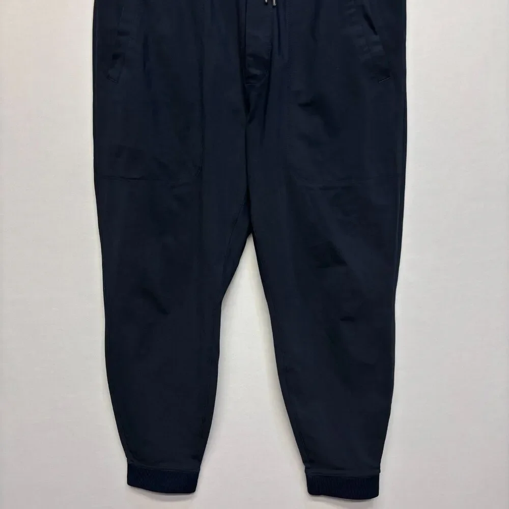 Vuori Men Meta Jogger Pants Size Large Dark Blue Performance C124 -1